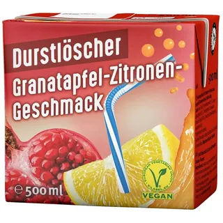 riha WeserGold Getränke GmbH & Co. KG Durstlöscher Granatapfel Zitrone Erfrischungsgetränk 500ml