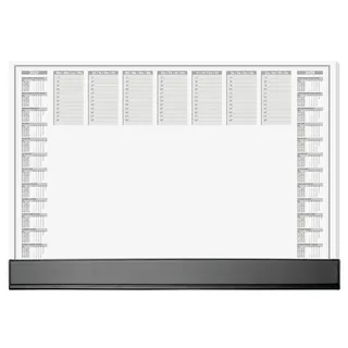 Sigel Schreibunterlage H7365 59,5 x 41cm grau/weiß