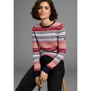 KangaROOS Norwegerpullover im Jaquard-Feinstrick bunt 52/54