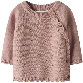 lil' atelier baby Damen Nbflaguna Ls Wrap Knit Lil Noos, Misty Rose, 86 - 86