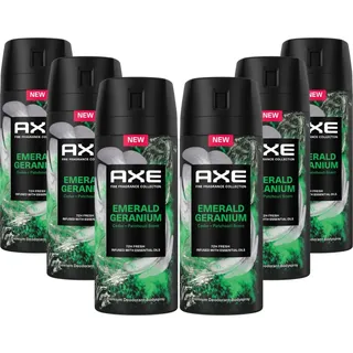 Axe Premium Bodyspray Emerald Geranium 6 x 150 ml