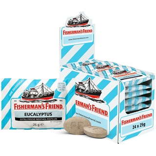 Fisherman's Friend Eucalyptus, ohne Zuckerzusatz je 25g