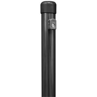 GAH Alberts Zaunpfosten für Maschendrahtzäune Ø 34 mm 200 cm anthrazit