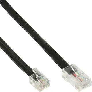 InLine InLine® Modularkabel, RJ45 zu RJ12 Stecker / Stecker, 6-adrig, 10m