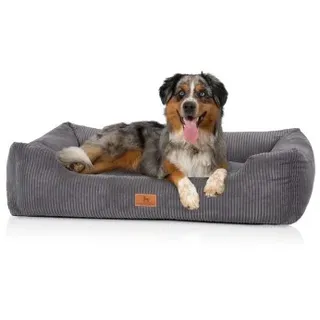 Knuffelwuff Hundebett Olivia XXL 120 x 85 cm grau