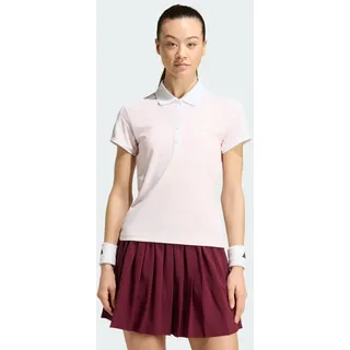 adidas Damen Polo TENNIS CLASSICS POLOSHIRT - Distilled Pink - L