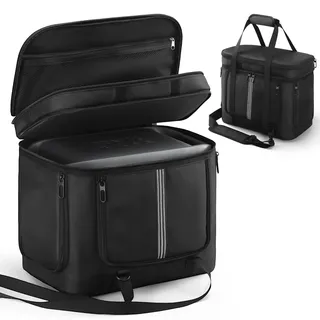 OURHZTB Tragetasche kompatibel mit Anker Solix C1000/C800/C800 Plus Tragbare Powerstation, Outdoor-Reise-Aufbewahrungstasche mit Schultergurt, Taschen für Ladekabel und Zubehör