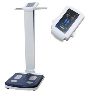 Intelligenter Körperfettanalysator,Touch Bioimpedanzanalysegerät ,Bmi-Waage Mit Körperfett,Körperfettwaage Handsensoren,Analysewaage Zur Messung Von Körperfett, Muskelanteil, Kalorienbedarf Etc