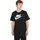Sportswear T-Shirt Herren 010 black/white XL