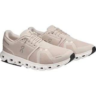 On Cloud 6 Herren Pearl / White 45