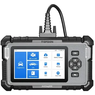 TOPDON ArtiDiag500 OBD-2-Fahrzeugdiagnosegerät mit lebenslang kostenlosen Updates
