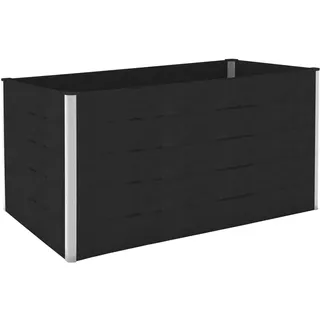 GROJA Solid Hochbeet 150 x 70 x 75 cm Anthrazitgrau