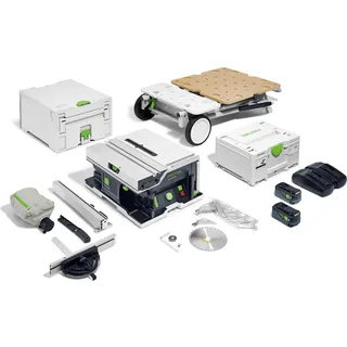 Festool CSC SYS 50 EBI-Set inkl 2 x 5 Ah + Untergestell