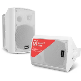 Pyle Audio Pyle Wasserdichte Box Outdoor & Indoor Lautsprecher – Outdoor Lautsprecher Bluetooth für den Garten Musikboxen, Pool Aussenlautsprecher Wasserfest, Theater, Wandmontage & Terrasse Lautsprecher 300Watt