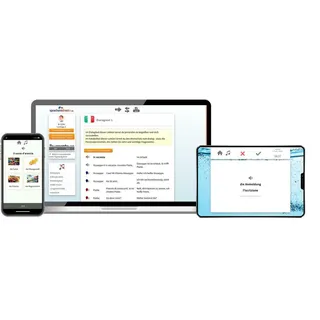 Italienisch Business Sprachkurs Sparpaket B2/C2 Onlinekurs Sprachenlernen24 NEU