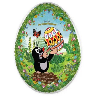 Trötsch Osterei zum Befüllen 9 cm Der kleine Maulwurf Füllei Pappei: Geschenkform Geschenkverpackung Ostern Osterei