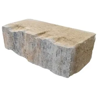 Mr. Gardener Mauerstein iBrixx Rustic 40 x 20 x 10 cm muschelkalk
