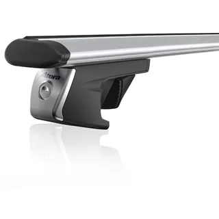 Atera 048222 PKW Dachträger Signo RT - Alu Aero Profil silber - für Autos mit aufliegender Dachreling - 122 cm