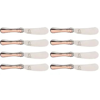 Artesa Buttermesser-Set, Edelstahl-Besteck, 4er-Set Buttermesser, je 12 cm (Packung mit 2)