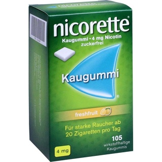 Nicorette Freshfruit 4 mg Kaugummi 105 St.