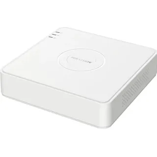 Hikvision iDS-7104HQHI-M1/S (C) DVR 4 Kanal HD-TVI (1920 x 1080 Pixels), Netzwerkkamera, Weiss