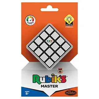Thinkfun Rubik's Master, Zauberwürfel Im 4x4 Format, Größere Herausforderung Als Der Original Rubik's Cube 3x3, Denkspiel Für Erwachsene Und Kinder Ab 8 Jahren