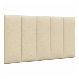 vidaXL Kopfteil-Kissen Hanko 90 x 3 x 45 cm Creme
