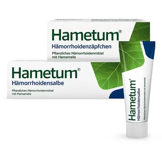 Hametum Hämorrhoidensalbe & Hämorrhoidenzäpfchen