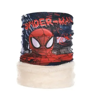 Marvel Avengers Spiderman Schlauchschal mit Coral Fleece Spidy Creme