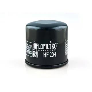 Hiflofiltro Ölfilter HF204 Schwarz