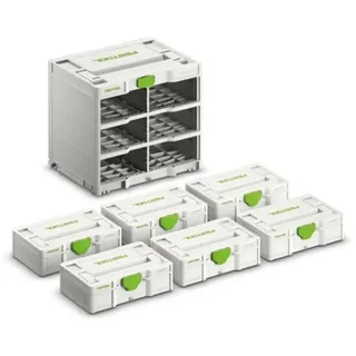 Festool Systainer3 Rack SYS3-RK/6 M 337-Set