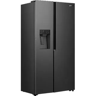 Gorenje NRS917C61BX Side-by-Side (528 l, 1786 mm hoch, Schwarz)