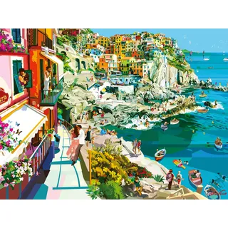 Ravensburger Erwachsenenpuzzle 1500 Teile - Verliebt in Cinque Terre