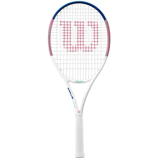 Wilson Allure Tennis Racket, Rosa/Blau, 4-1/8" (1)