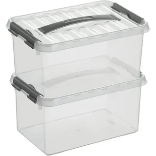 The Q-Line 30 x 14 x 20 cm 1-tlg. transparent
