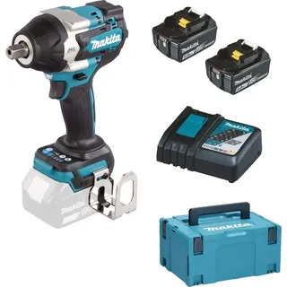 Makita DTW701RTJ inkl. 2 x 5,0 Ah Akku + Ladegerät + Makpac Gr. 3