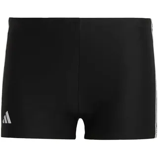 adidas Classic 3-Streifen Boxer-Badehose Black / White S