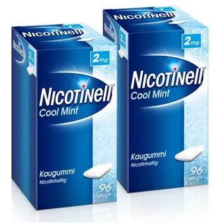 Nicotinell Kaugummi 2 mg Cool Mint 2X96 St