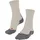 Wandersocken 1-Paar Beige/Weiß 41-42