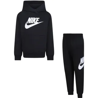 Nike Kids Nike Club Fleece Trainingsanzug für Kinder, Schwarz, Code 86L135-023, schwarz/weiß, 4-5 Jahre