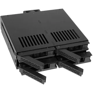 ICY Dock MB324SP-1B Speicherlaufwerksgehäuse HDD / SSD-Gehäuse Schwarz