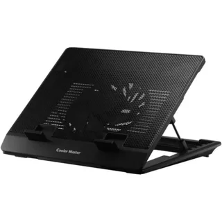 Cooler Master NotePal ErgoStand Lite Laptop-Kühler – 5 verstellbare Höheneinstellungen, beweglicher 160mm Lüfter mit Drehzahlregler, Metallgitterplatte, 2 x USB-Anschlüsse, bis 15,6 Zoll