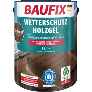 baufix Wetterschutz-Holzgel Palisander 5 l