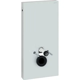 Geberit Monolith Sanitärmodul für Wand-WC 101 cm Glas weiß