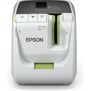 Epson LW-1000P 360 dpi), Etikettendrucker Grün, Grau