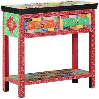 vidaXL Konsolentisch 80 x 35 x 76 cm mehrfarbig
