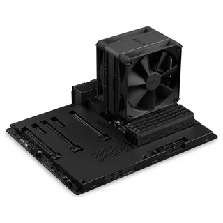 NZXT T120 CPU Kühler für AMD und Intel CPU, 120 mm Lüfter, schwarz