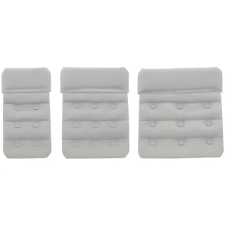 varivendo BH-Verlängerung BH-Erweiterung weiß 3er Set 32, 45, 57 mm (Stück, 3 St), BH-Verlängerung BH-Extender BH-Verlängerungsstück BH-Erweiterung B weiß 32, 45, 57 mm