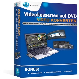 Videokassetten auf DVD – Video Konverter Software