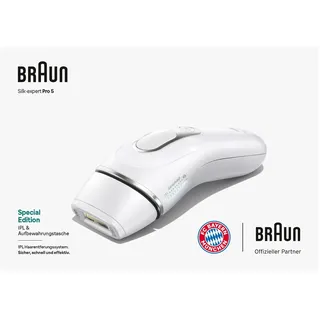 BRAUN Silk-expert Pro 5 IPL-Haarentfernung für Damen 3 Stufen Epilierer